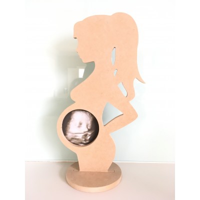 Pregnant Lady Photo Frame